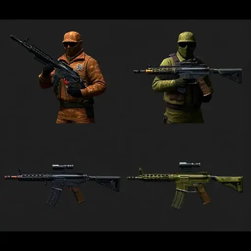 Buff163游戏饰品交易平台界面展示及市场价格走势分析